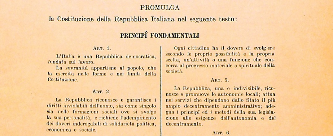 Confronto Tra Magna Charta E Costituzione Italiana