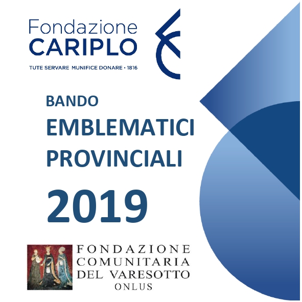 Bandi emblematici provinciali 2019 - Varese