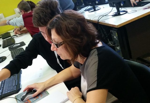 Stage di volontariato degli studenti a Seriate con associazione Mediazione Didattica