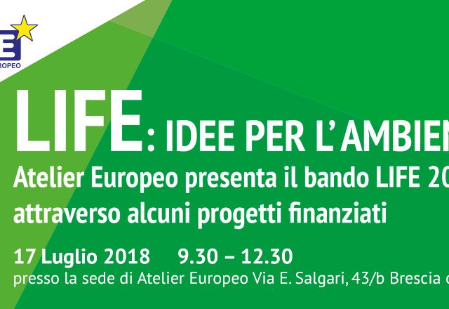 LIFE 2018 Idee per l'ambiente