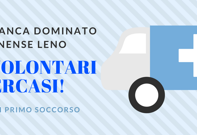 soccorso corso brescia leno croce bianca