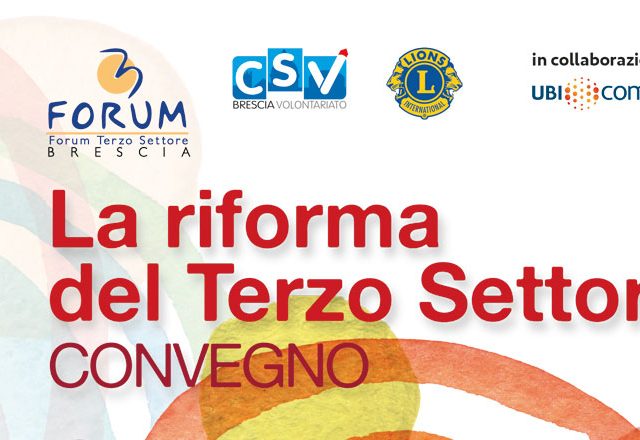 Riforma Terzo Settore