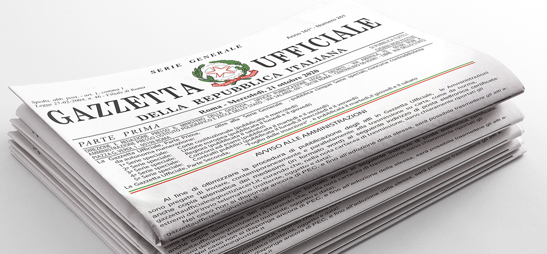 Gazzetta Ufficiale Pubblicato In Gazzetta Ufficiale Il Decreto Con Le Misure Anticrisi Del