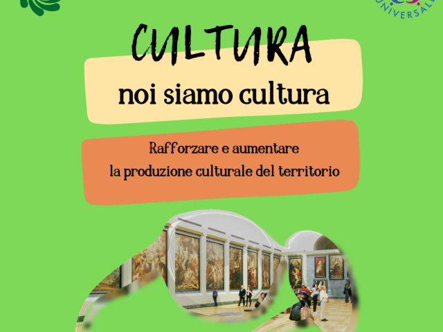 I progetti del Servizio civile universale, area cultura