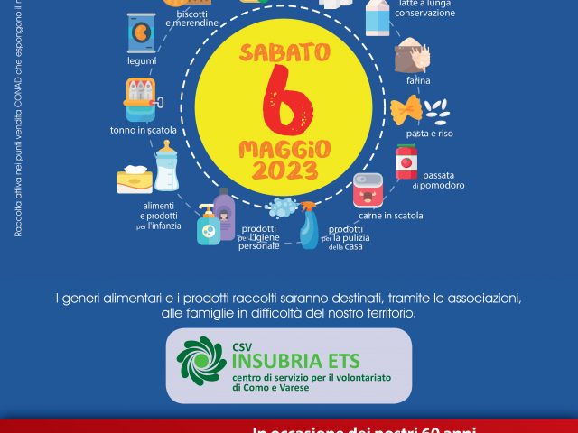 Conad locandina dona la spesa 2023