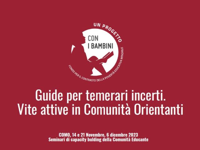 Workshop sulla povertà educativa, comunità orientanti