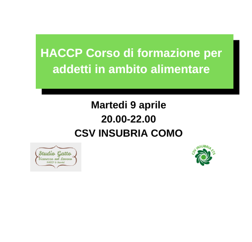 Corso Haccp Insubria como