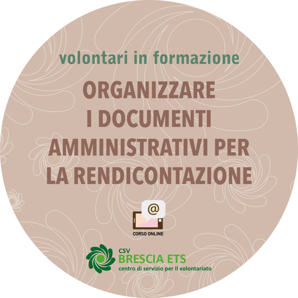 Corso CSV: Organizzare i documenti amministrativi