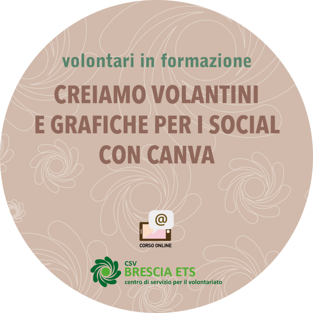CSV Brescia Volantini e grafiche con Canva
