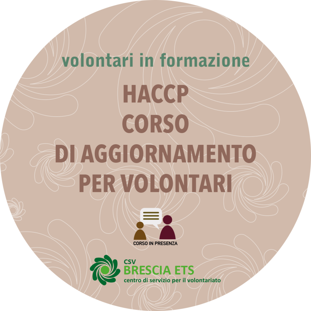 CSV Brescia Haccp Corso di aggiornamento