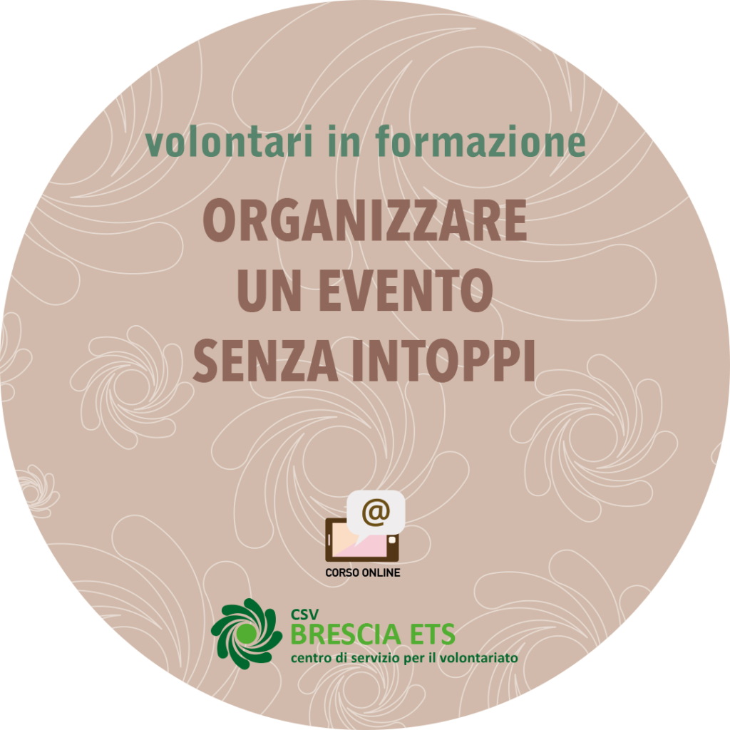 CSV Brescia Organizzare un evento senza intoppi