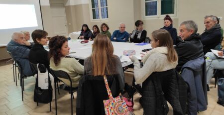 Gli spazi interni dell'associazione Asylum