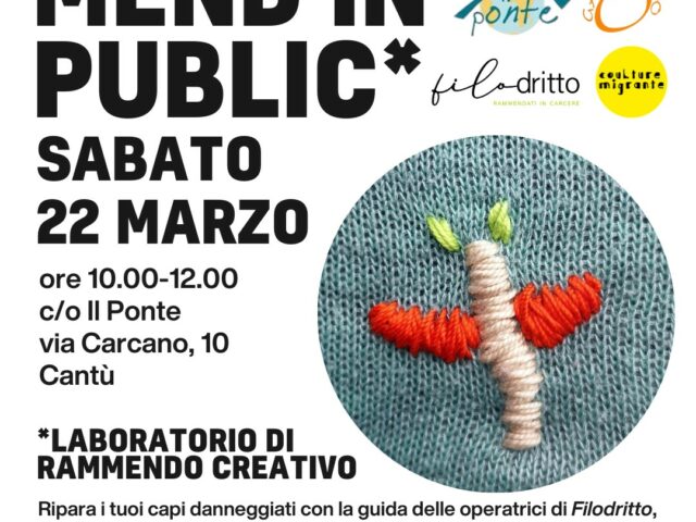 Filodritto laboratorio di rammendo creativo