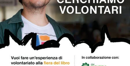 open call volontari fiera del libro como