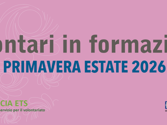 CSV Brescia- Volontari in formazione primavera estate 2026