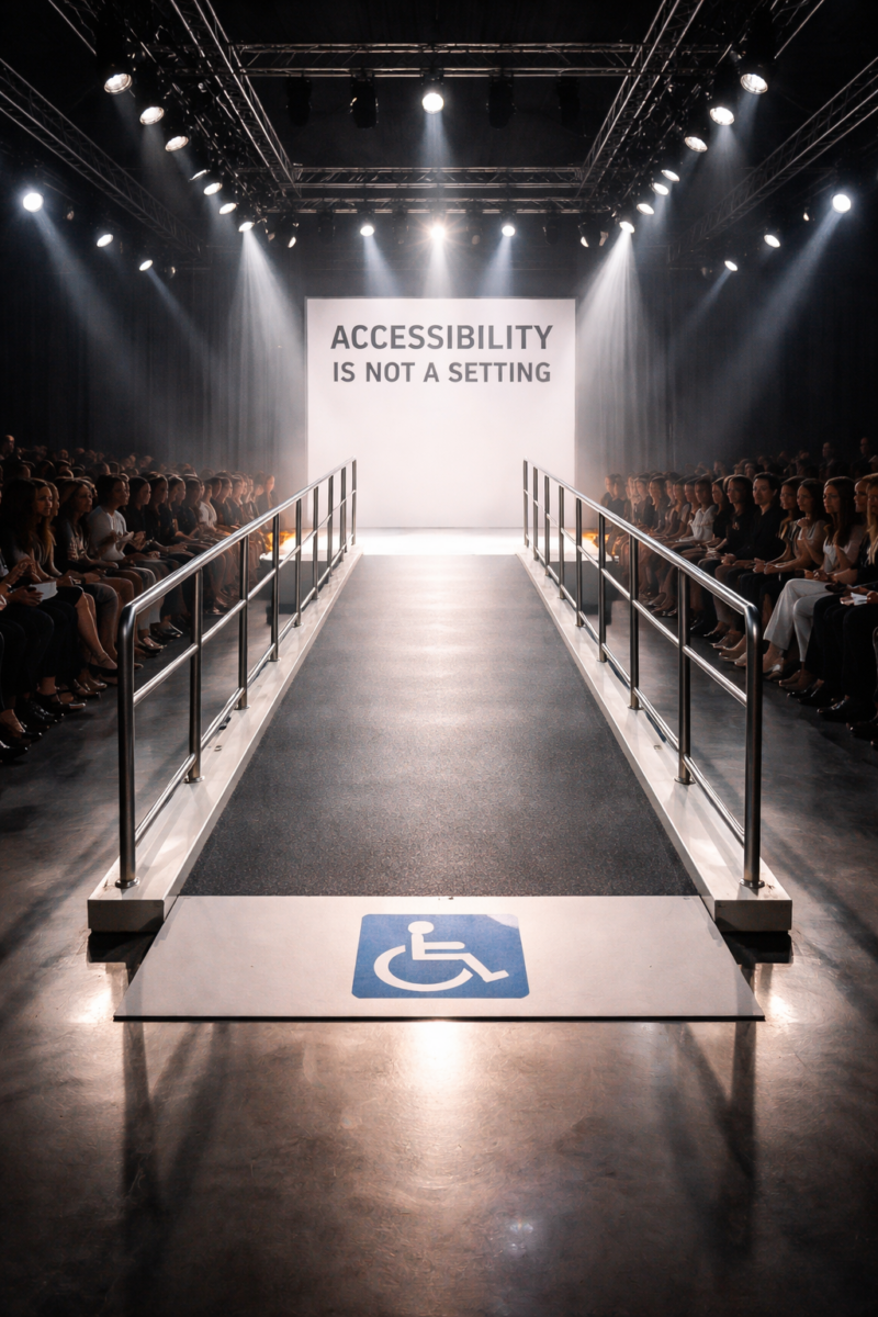 Non è una passerella. È un diritto.