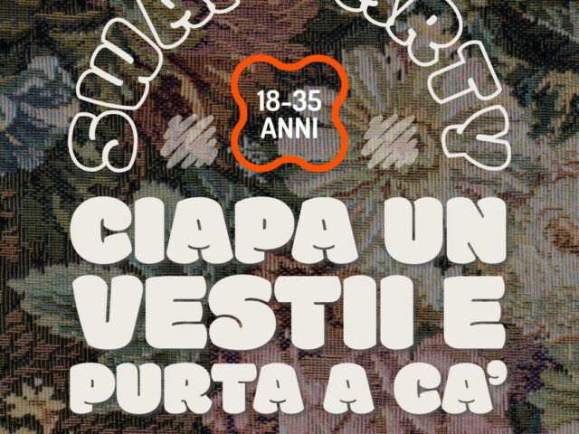 Swap Party gratuito organizzato dall'associazione Benandanti di Tradate e CSV Insubria