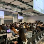 Foto degli studenti all'Incontro in Università dell'Insubria a Varese mercoledì 15 aprile