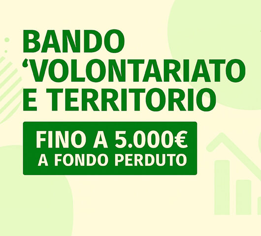 Bando Volontariato e Territorio