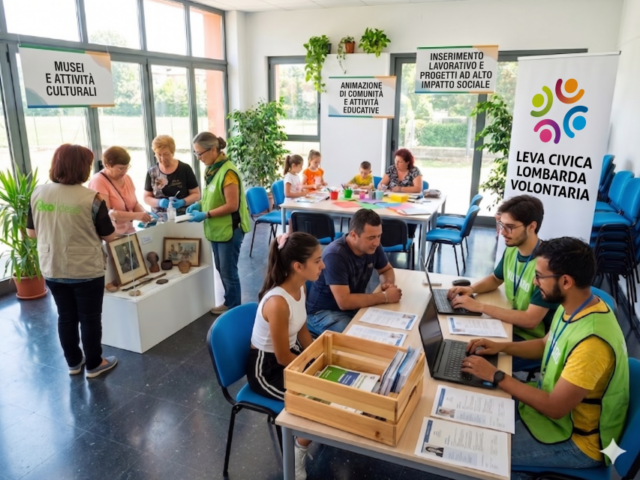 Leva Civica Lombarda Volontaria: tutti i progetti con Mestieri Lombardia