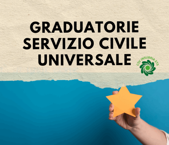 Graduatorie provvisorie di Servizio Civile Universale 2026