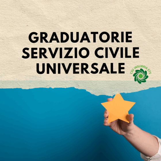 Graduatorie provvisorie di Servizio Civile Universale 2026