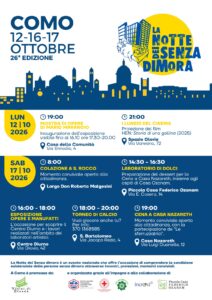 notte senza dimora 2026