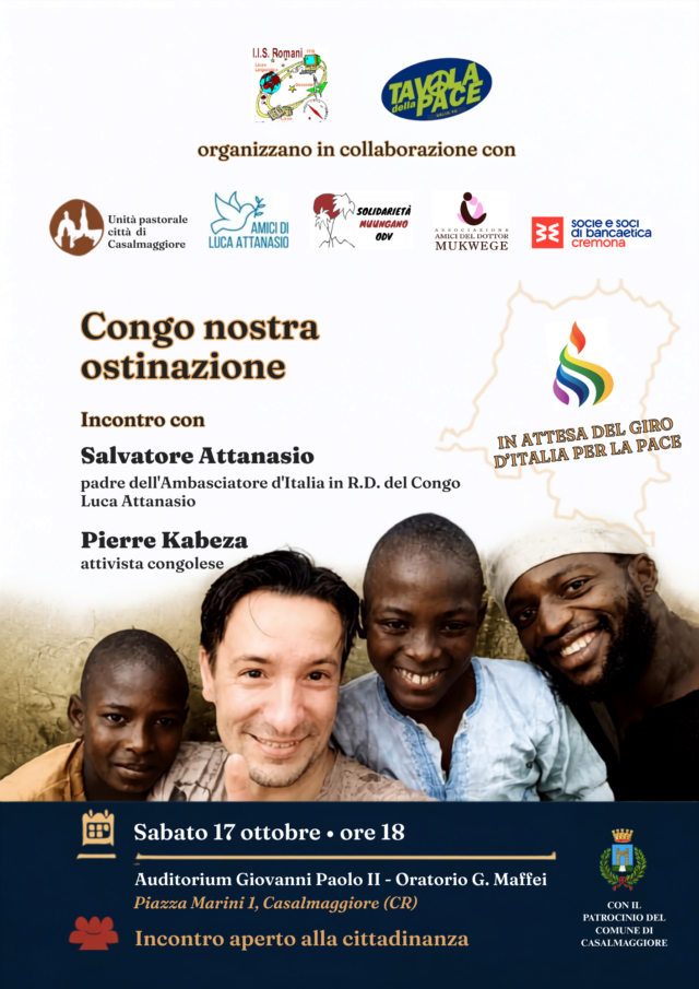 ‘Congo nostra ostinazione’ a Casalmaggiore - CSV Lombardia